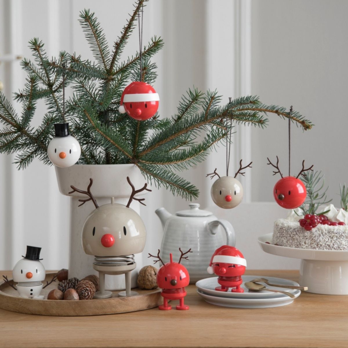 Hoptimisten Hoptimist Tomte Julkula 2-pack Röd