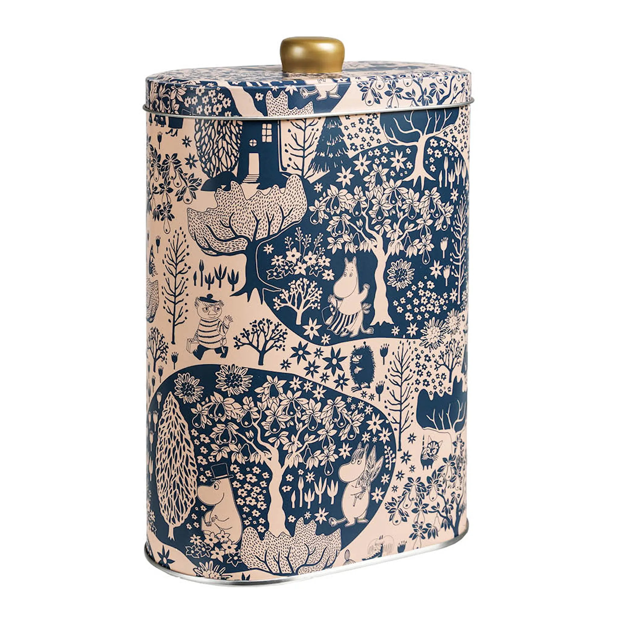 Martinex Muumi Peltipurkki 7x13 cm Park