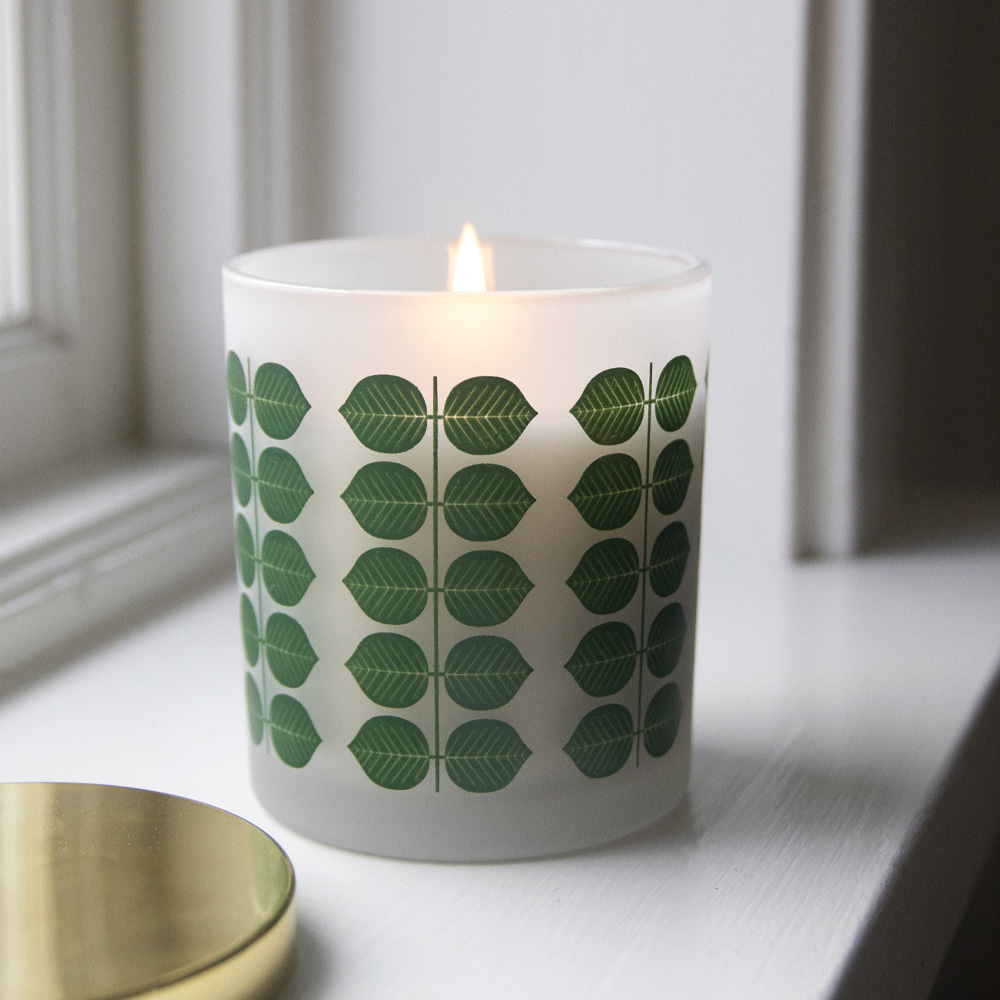 Pluto Doftljus Berså 200g Vit/Grön