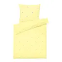 Daisy påslakanset baby 70x100 cm gul