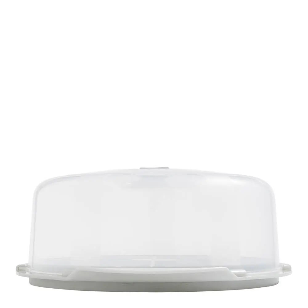 bAyk kaketine med lokk 30 cm grå