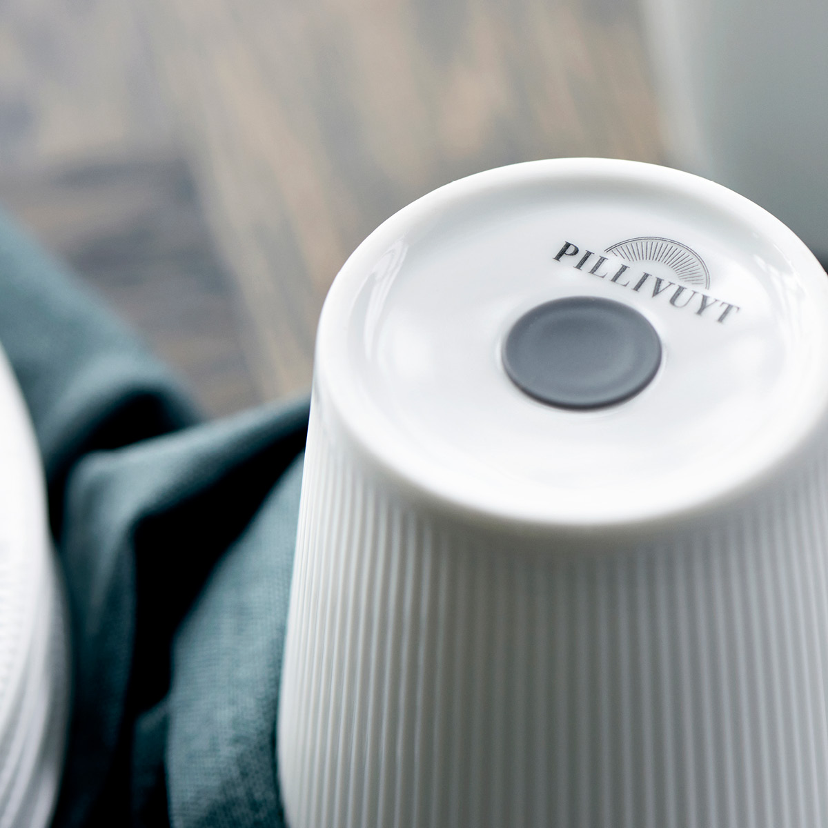 Pillivuyt Eventail termokopp 25 cl 2  stk hvit