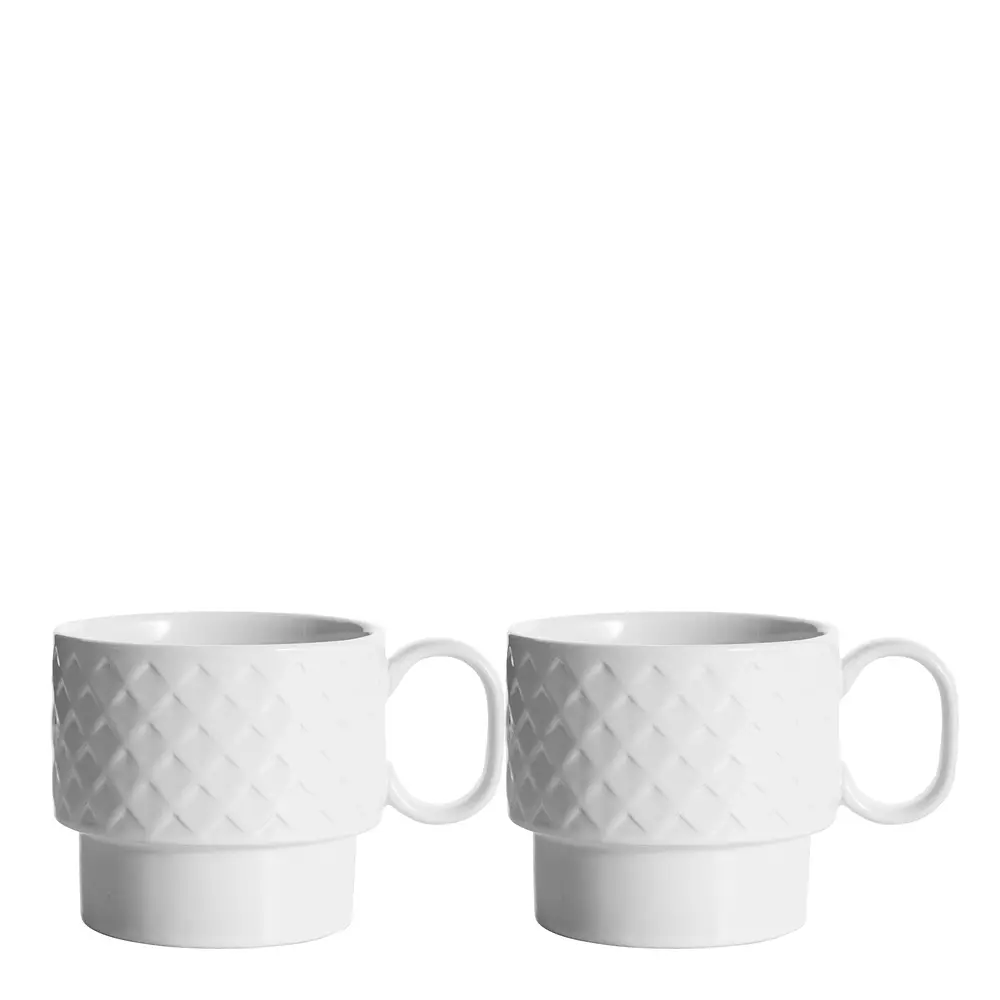 Coffee & More Teemuki 50 cl 2 kpl Valkoinen