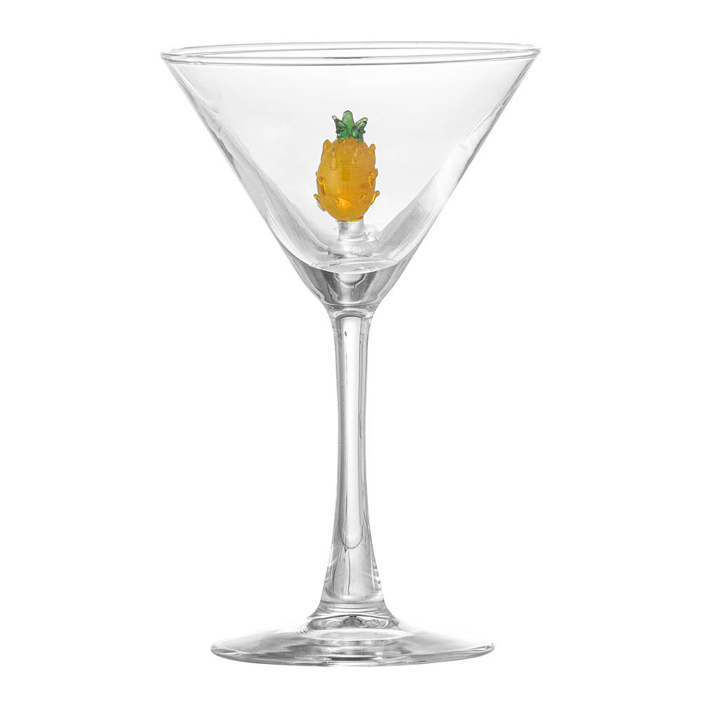 Bloomingville - Misa Cocktail-lasi 17 cl Kirkas/Keltainen