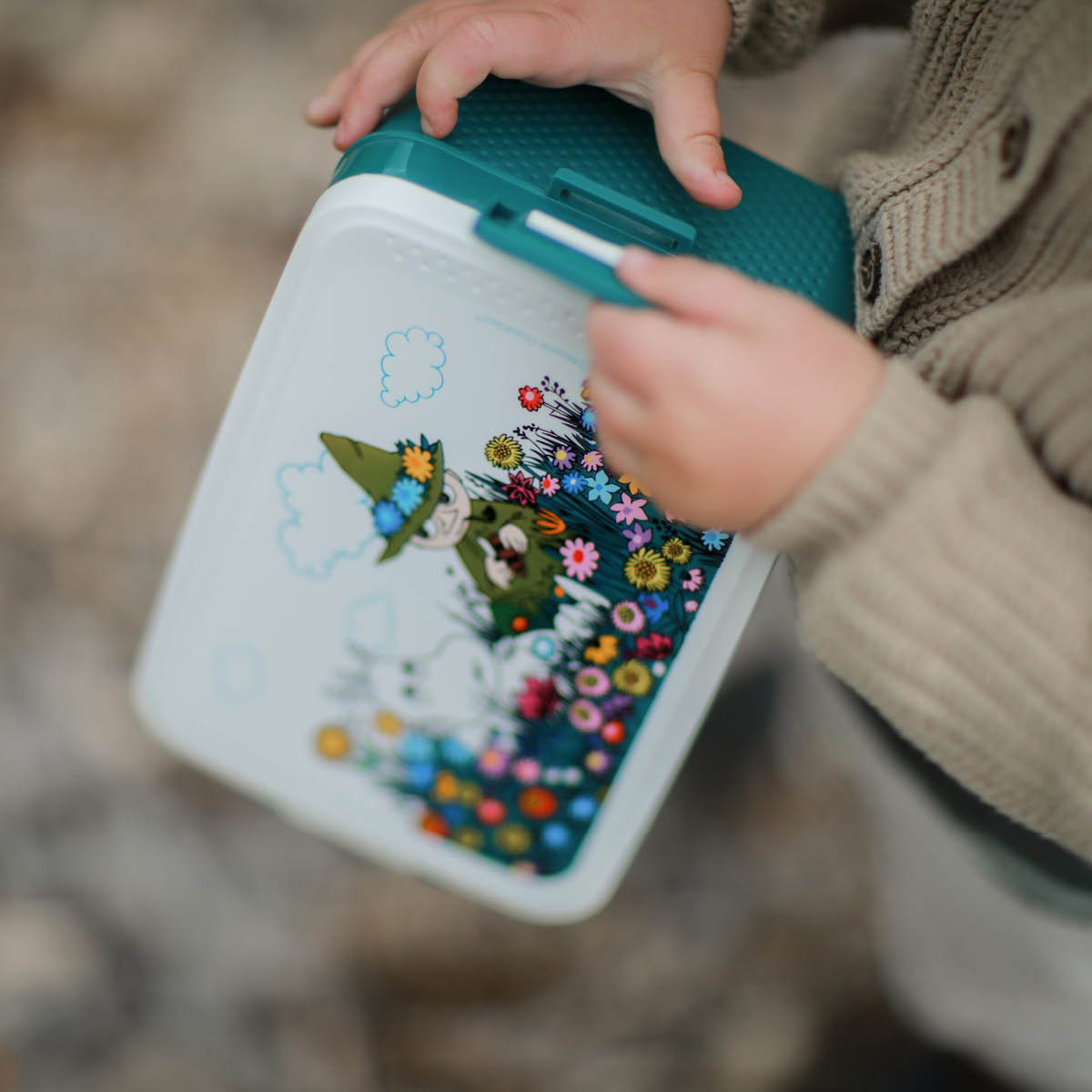 Rätt Start Mumin matlåda Äng grön