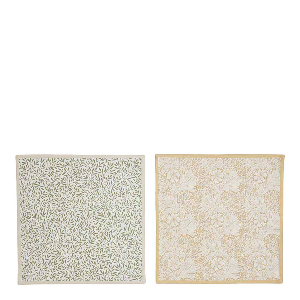 Spode Morris & Co servett 40x40 cm 2-pack marigold & standen