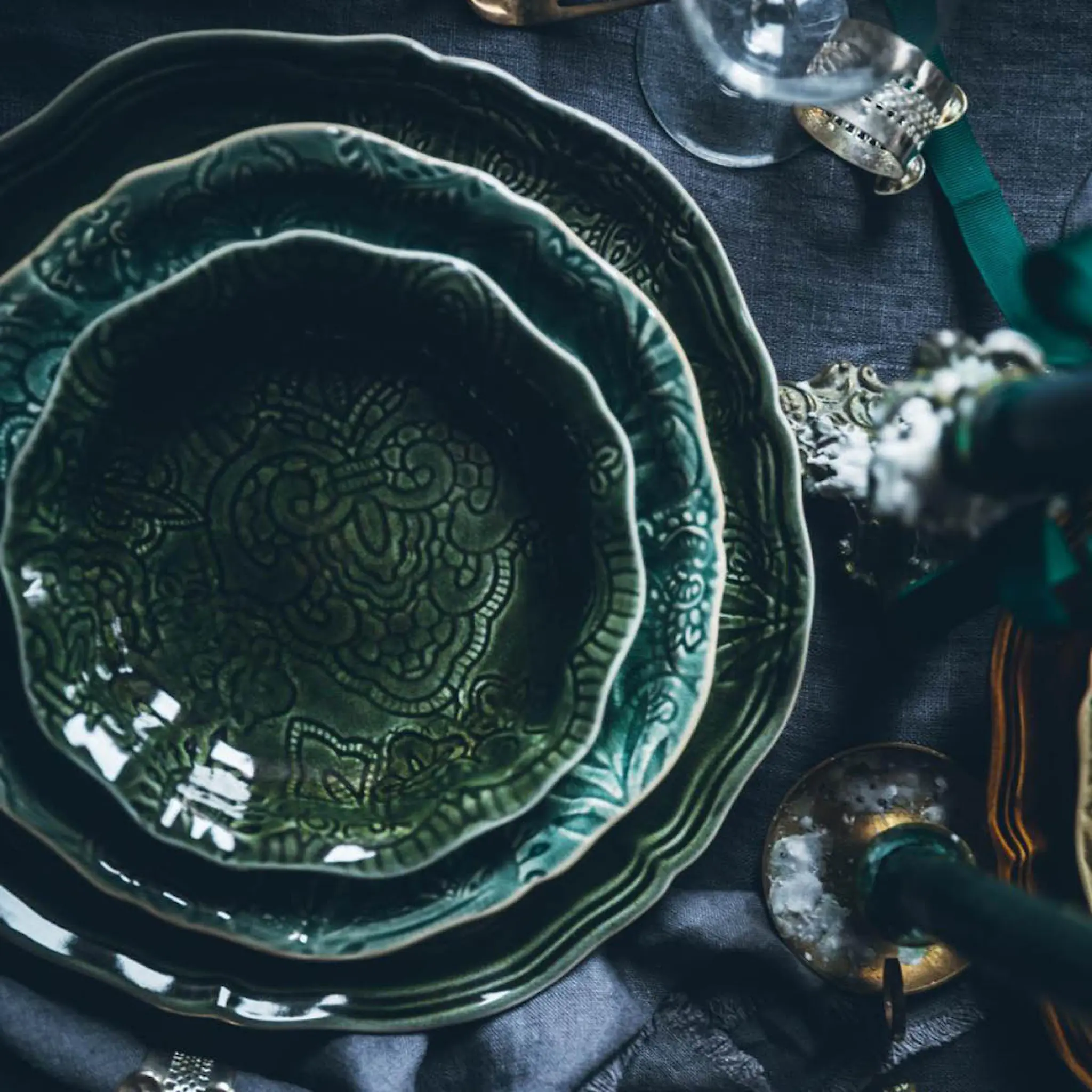 Sthål Arabesque Kulho 17 cm Shadow