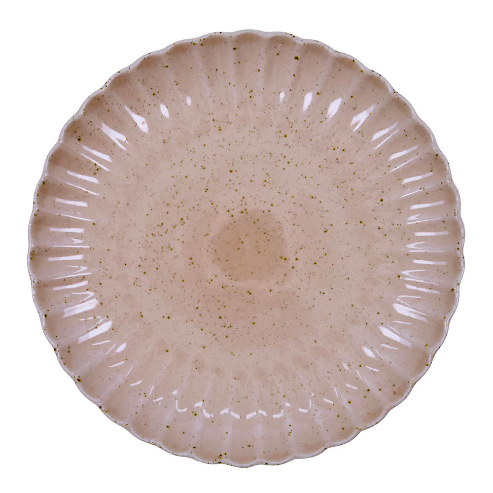 House Doctor Scallop lautanen 26 cm vaaleanpunainen