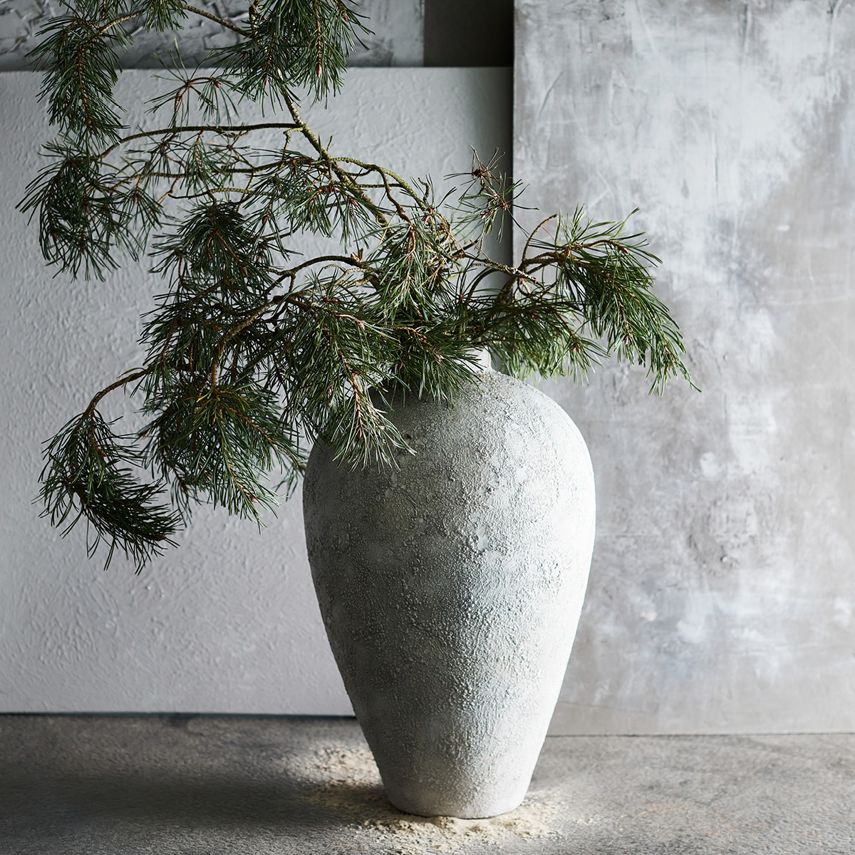 Muubs Luna kruka 60x35 cm grå