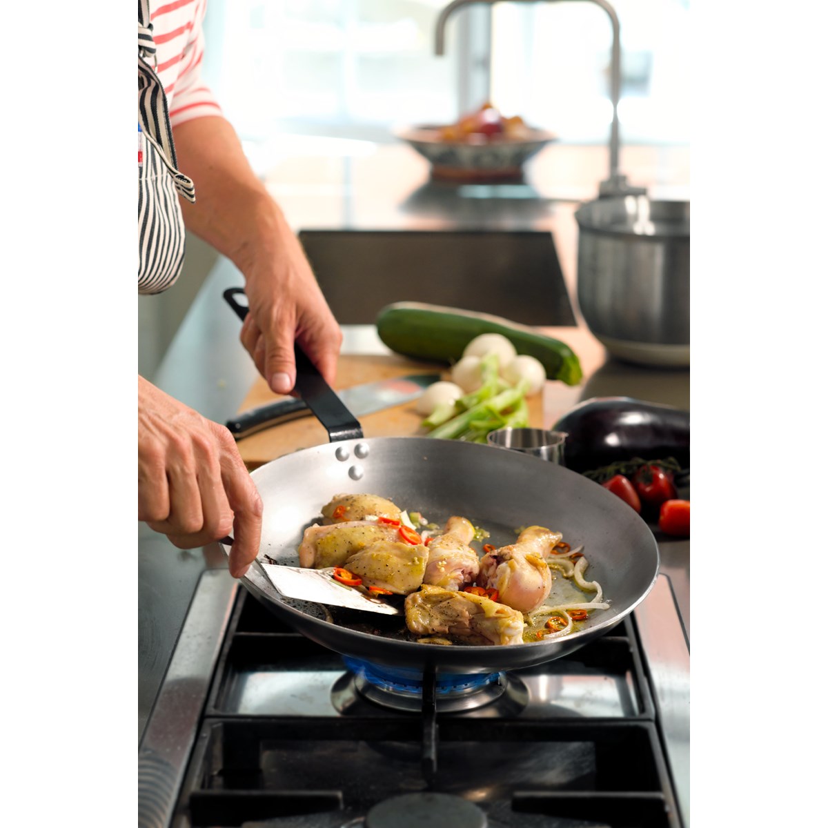 Professional Secrets Kolstålspanna 32 cm