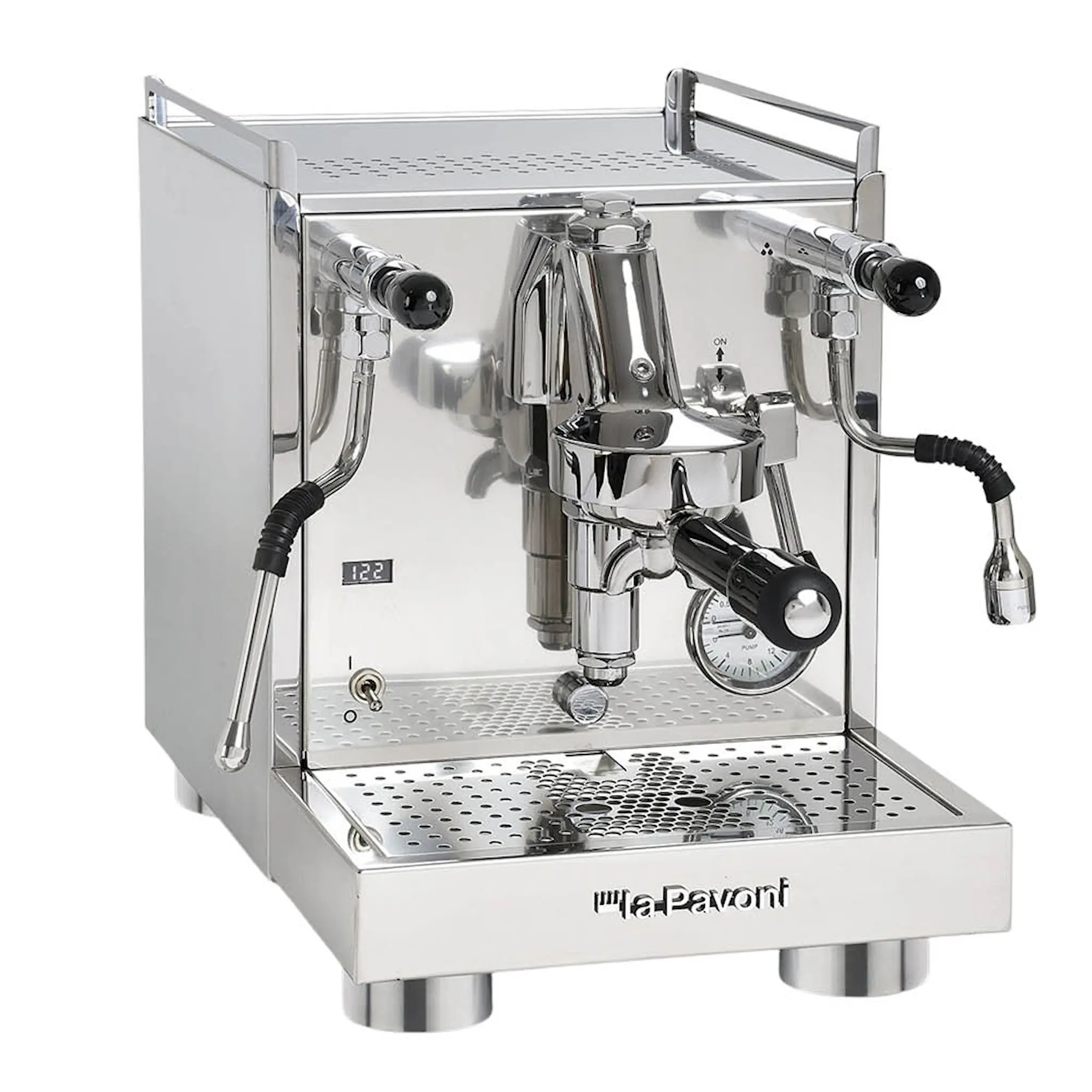 La Pavoni Cellini Evo Pid semiproffesionell kaffemaskin stål