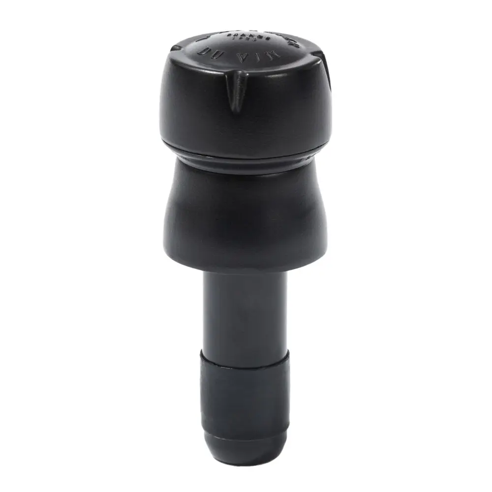 Samppanjapullonsulkija Musta/Marmori