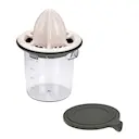 Citruspress med behållare 400 ml vit/grå/klar