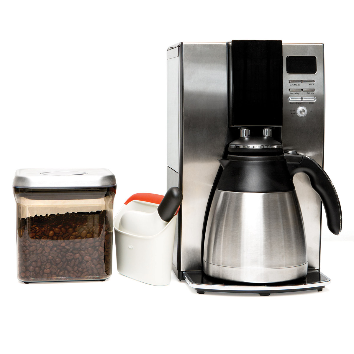 Oxo Kompakt sop- och skyffelset vit