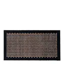 Dot golvmatta 120x67 cm svart/sand