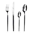 Soprano bestickset 16 delar svart