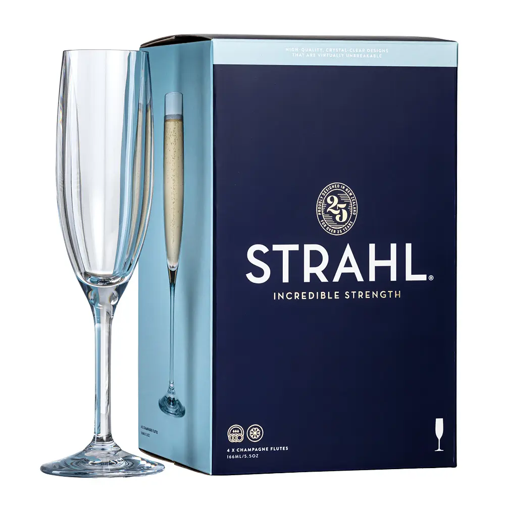 Strahl Samppanjalasi 16,6 cl 4 kpl