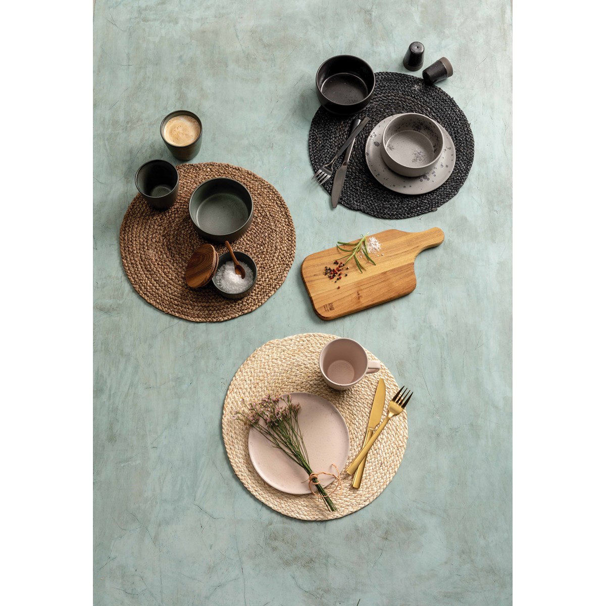 Aida Raw Bordstablett 38 cm Natur