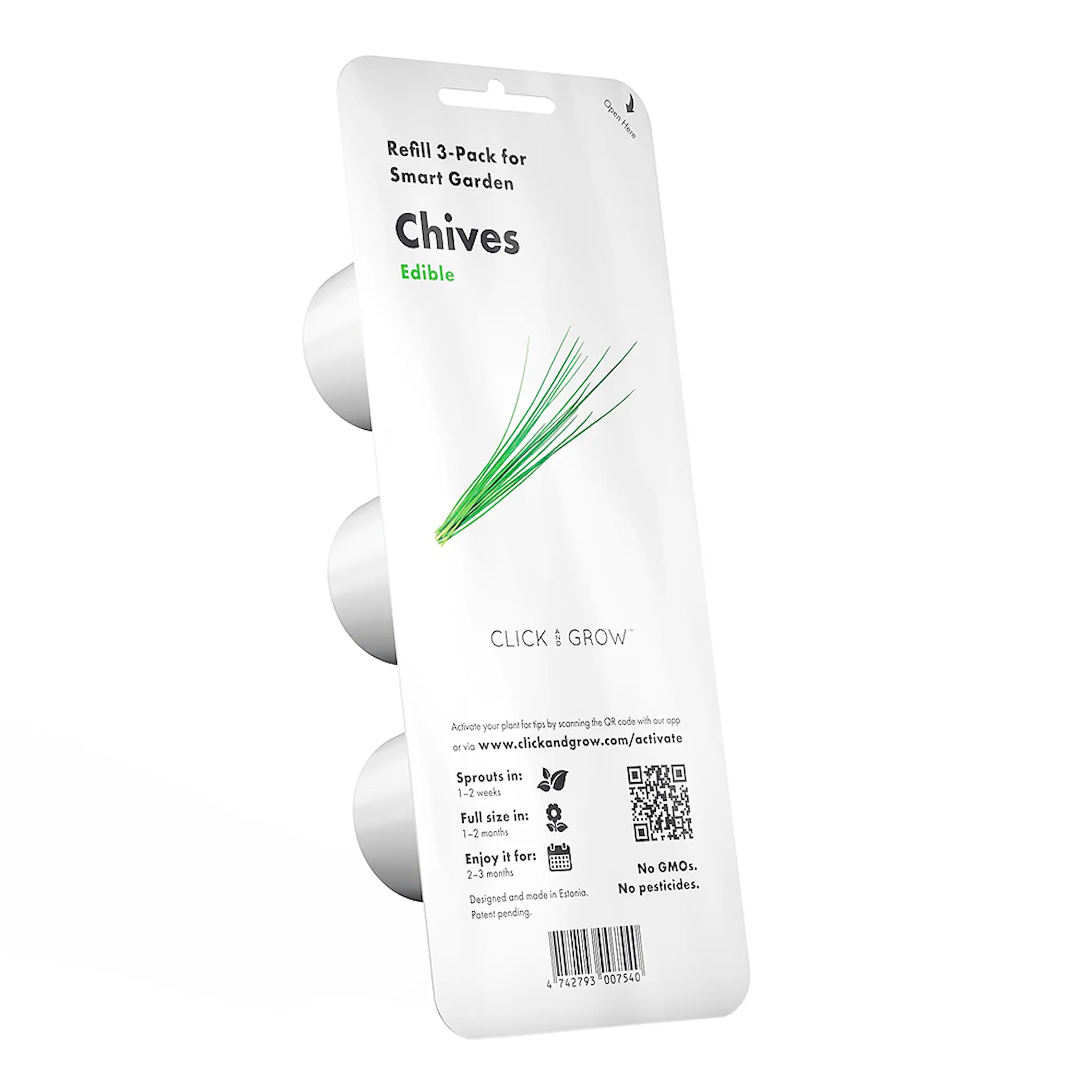 Click & Grow Smart Garden Refill 3-pack gräslök