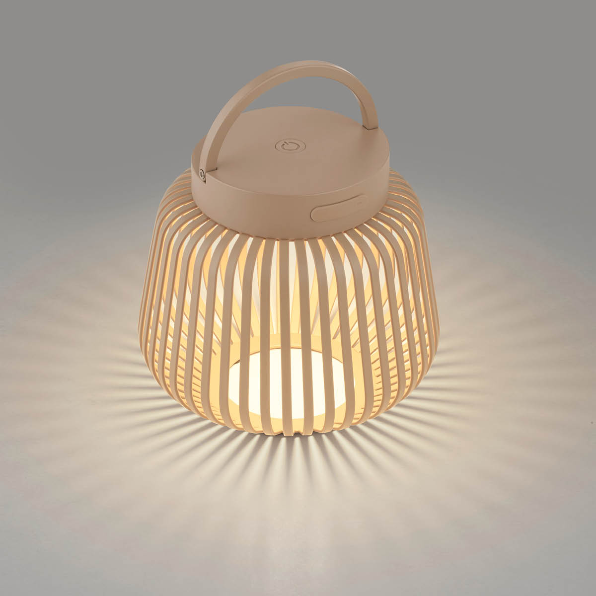 Blomus Lito LED-lykta XS 13,5 cm 12 cm sand