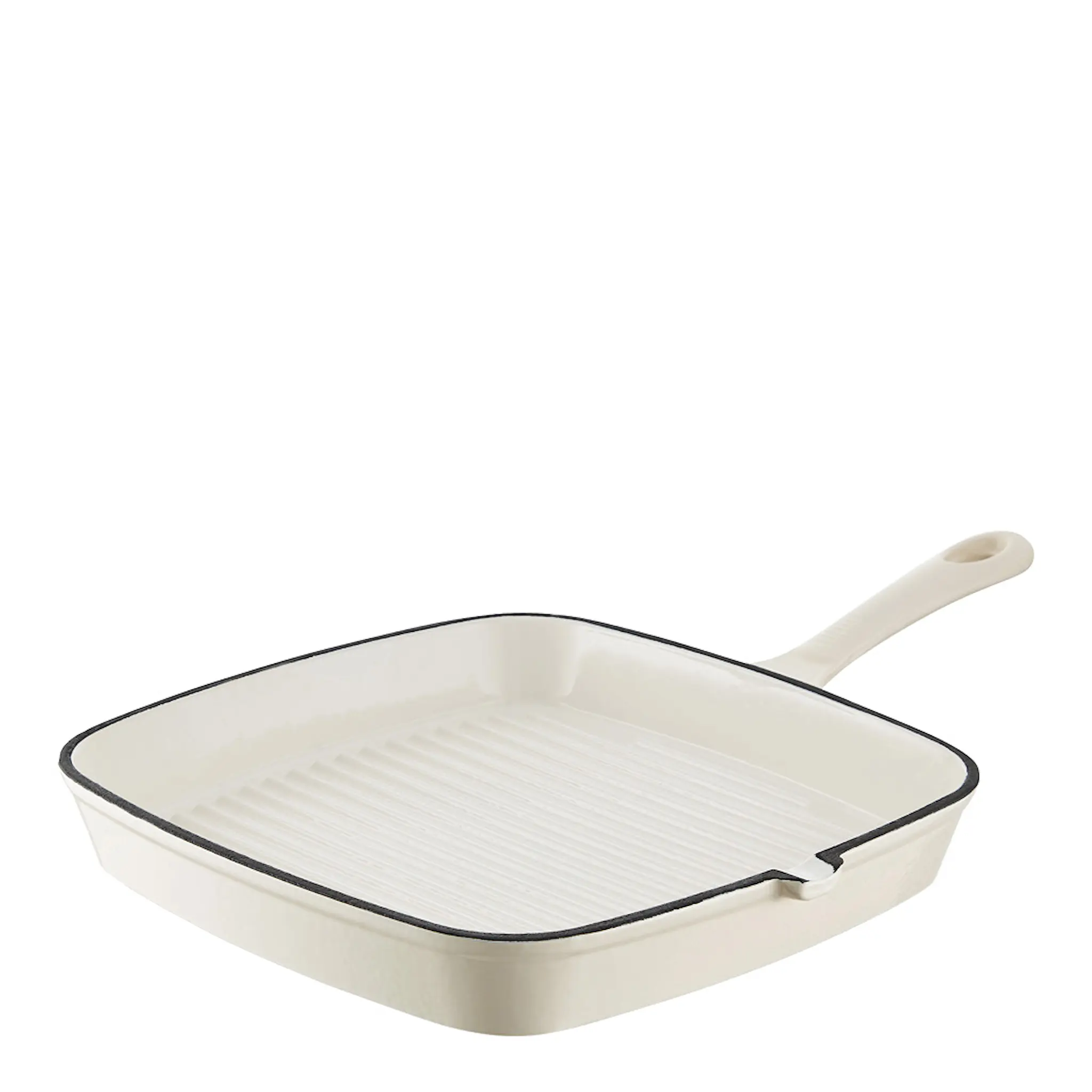Barbary&Oak Grillpanna Gjutjärn 23 cm Creme