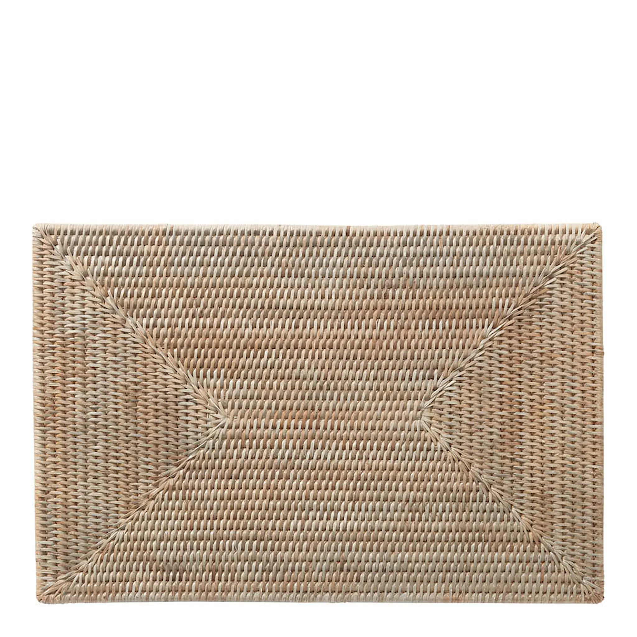 Lene Bjerre Norah bordstablett flätad 45x30 cm natur