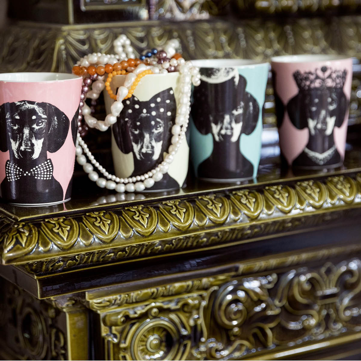 ICONCUPS Studio Lisa Bengtsson Tillsammans mugg 25 cl 4-pack