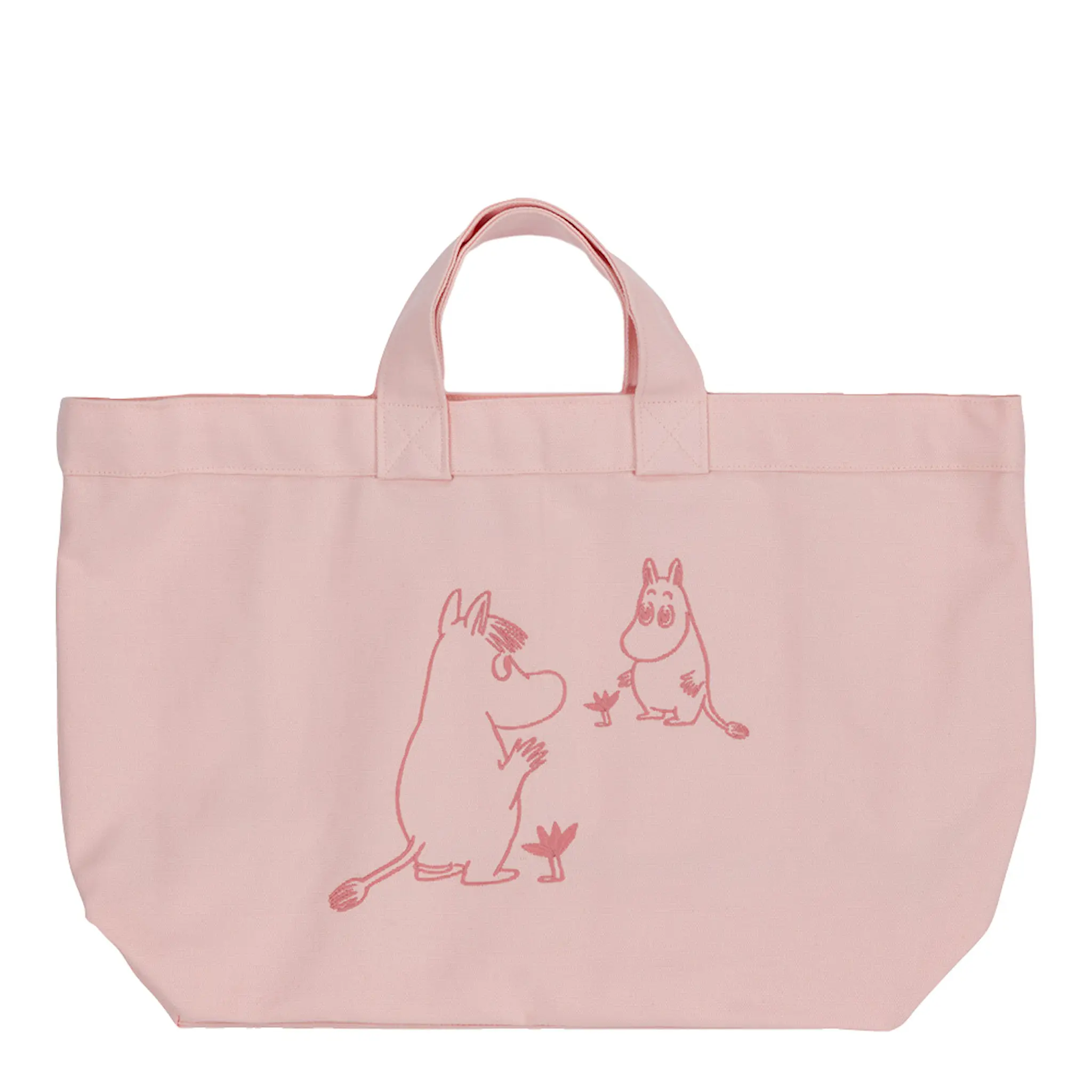 Moomin Arabia Mummi totebag Kjærlighet rosa
