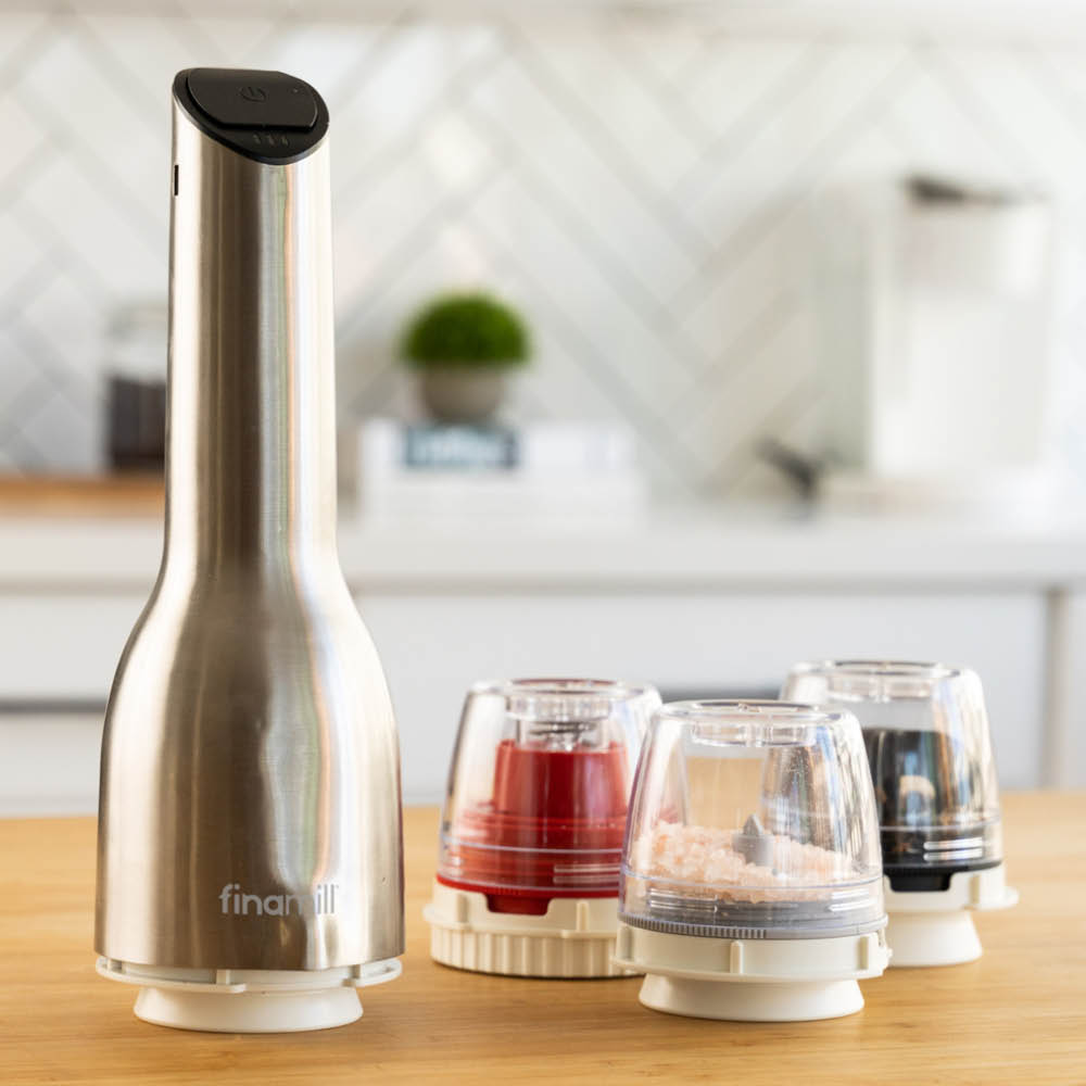 FinaMill Uppladdningsbar Kvarn 22,7 cm Rostfritt stål