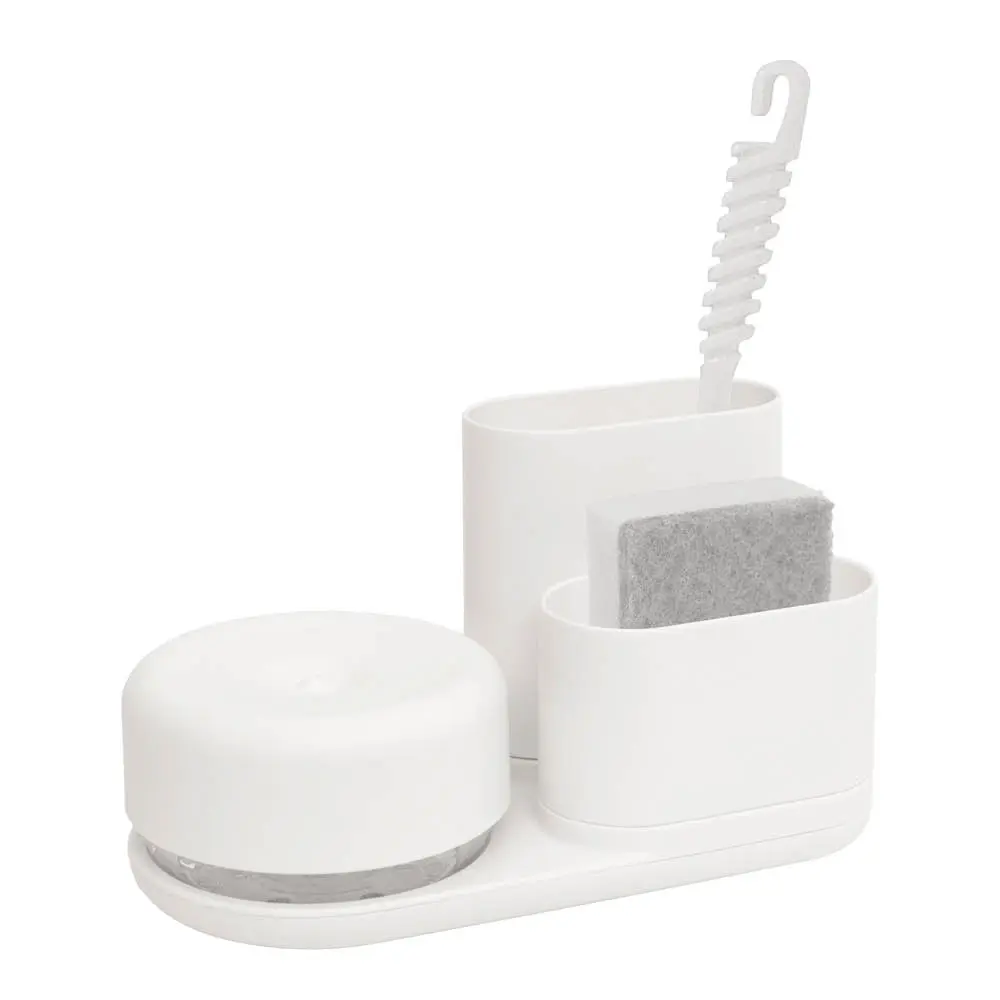 Do-Dish Tiskiharjateline saippuapumpulla 13 cm Valkoinen