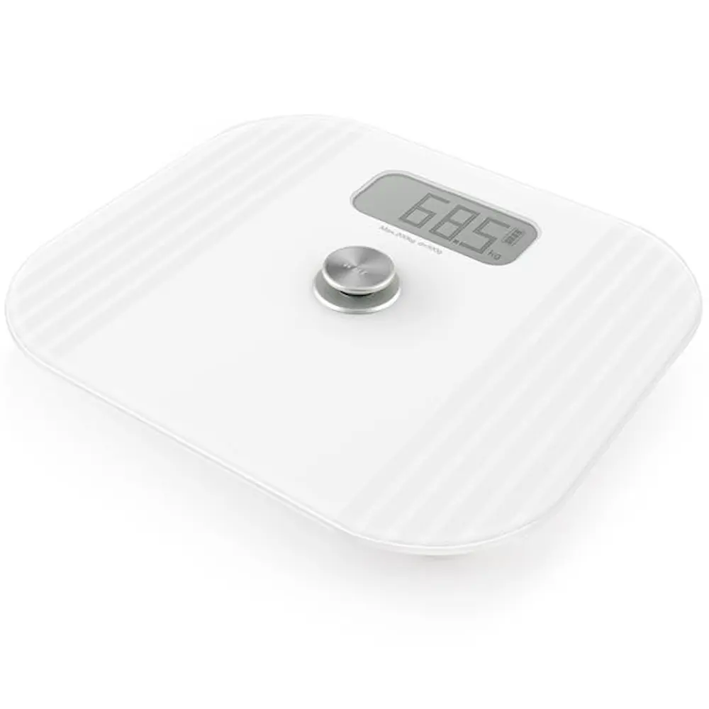 Personal Henkilövaaka ladattava 200 Kg Lasi/Valkoinen