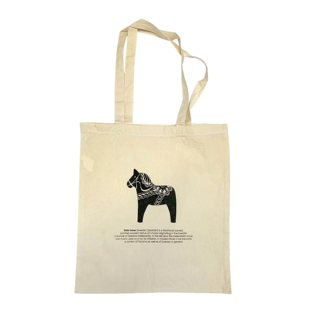 Kangaskassi 40x35 cm Taalainmaanhevonen