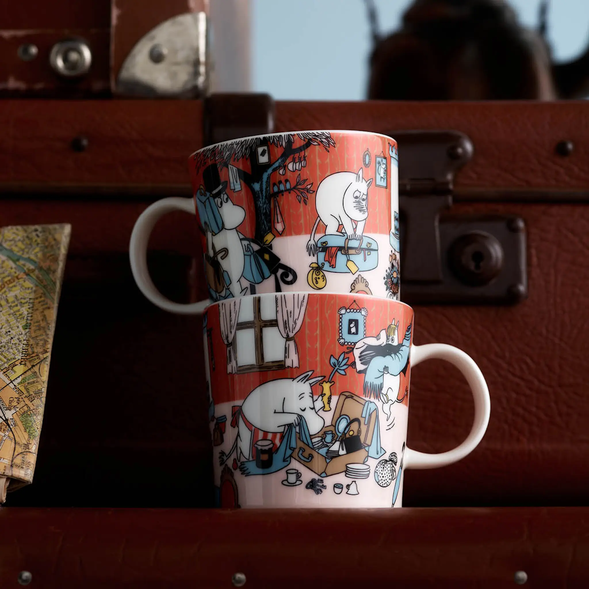 Moomin Arabia Muminmugg Redo för semester 30 cl Sommar 2026