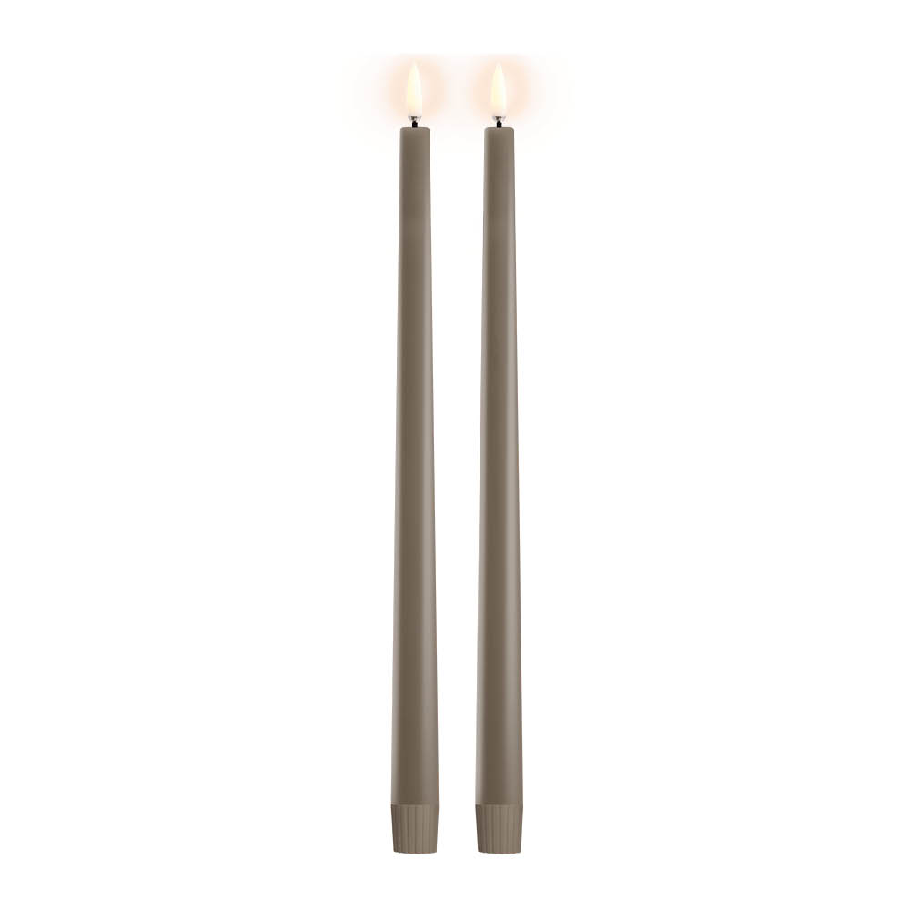 Uyuni Lighting LED kronljus 32x2 cm 2-pack slim sandstone