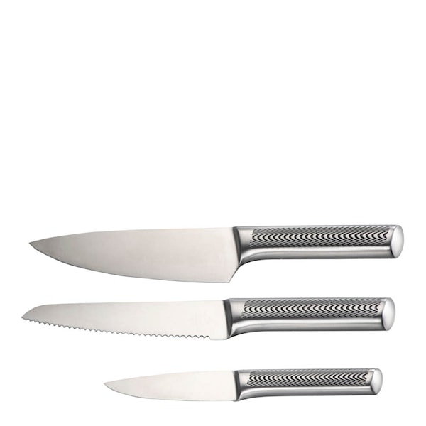 Blade knivset 3 delar stål