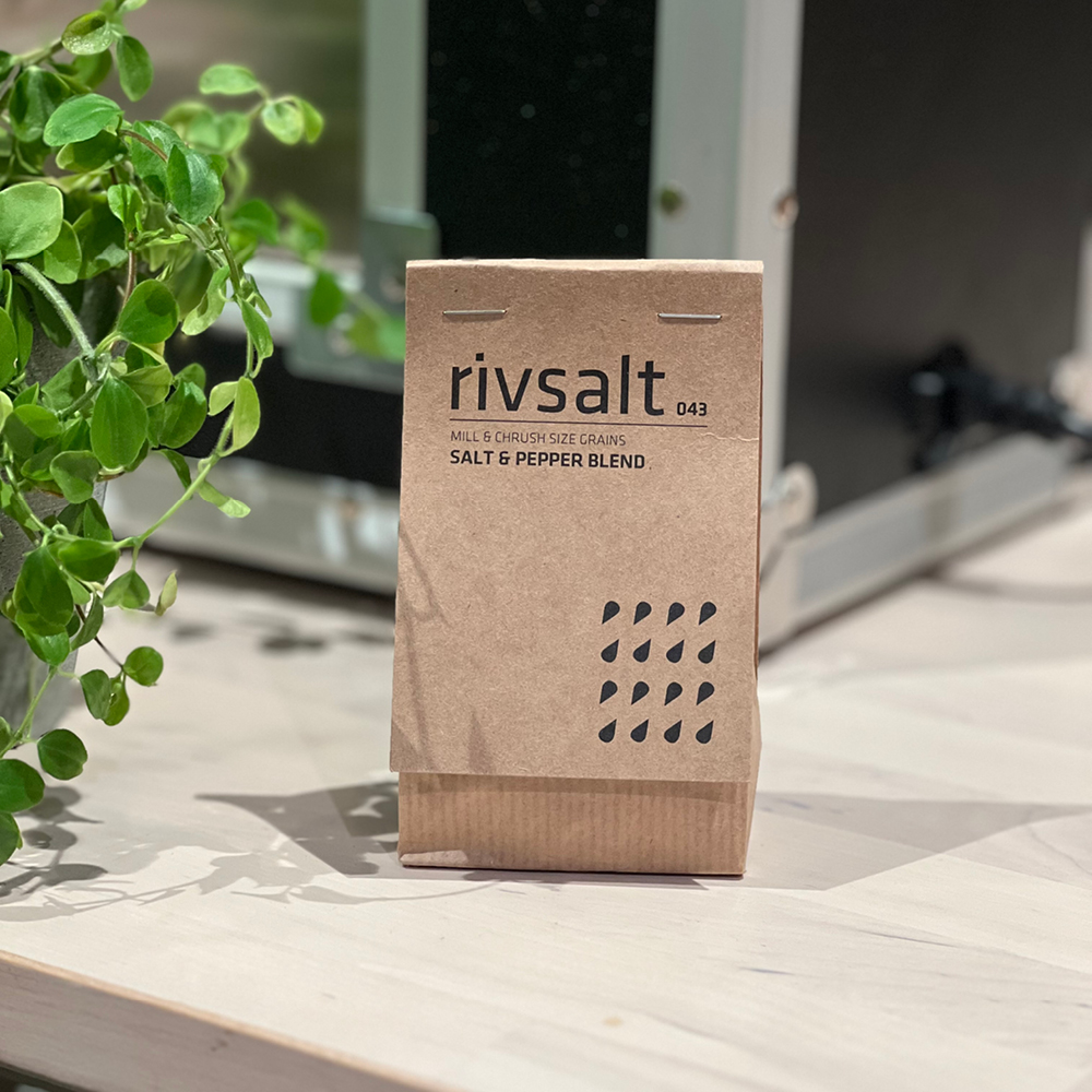 Rivsalt Salt & peppar blandning 043 refill 140 g