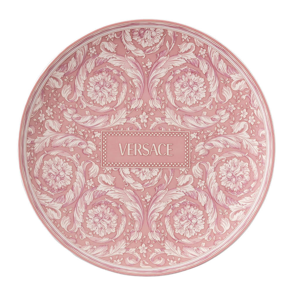Versace Barocco lautanen 17 cm rose