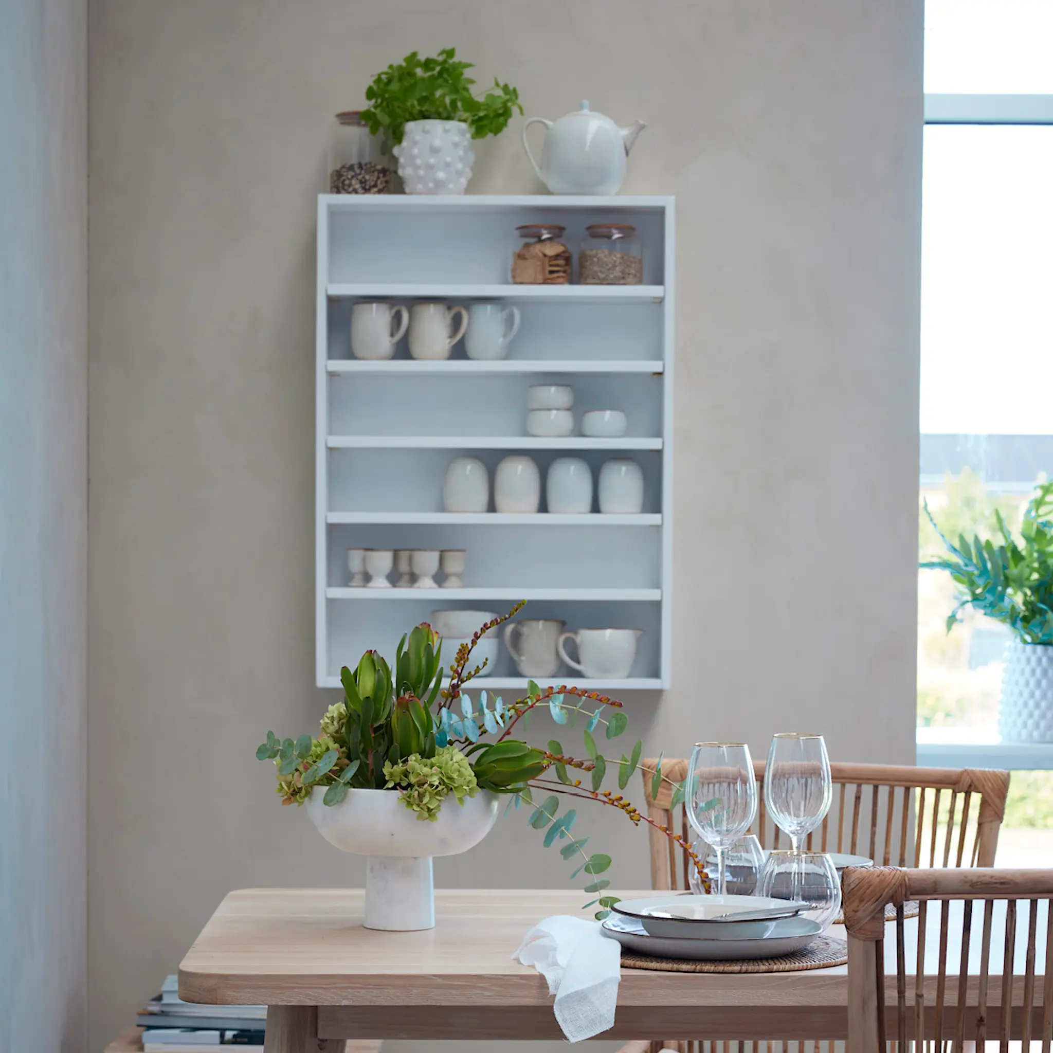 Lene Bjerre Amera mugg med öra 27 cl beige