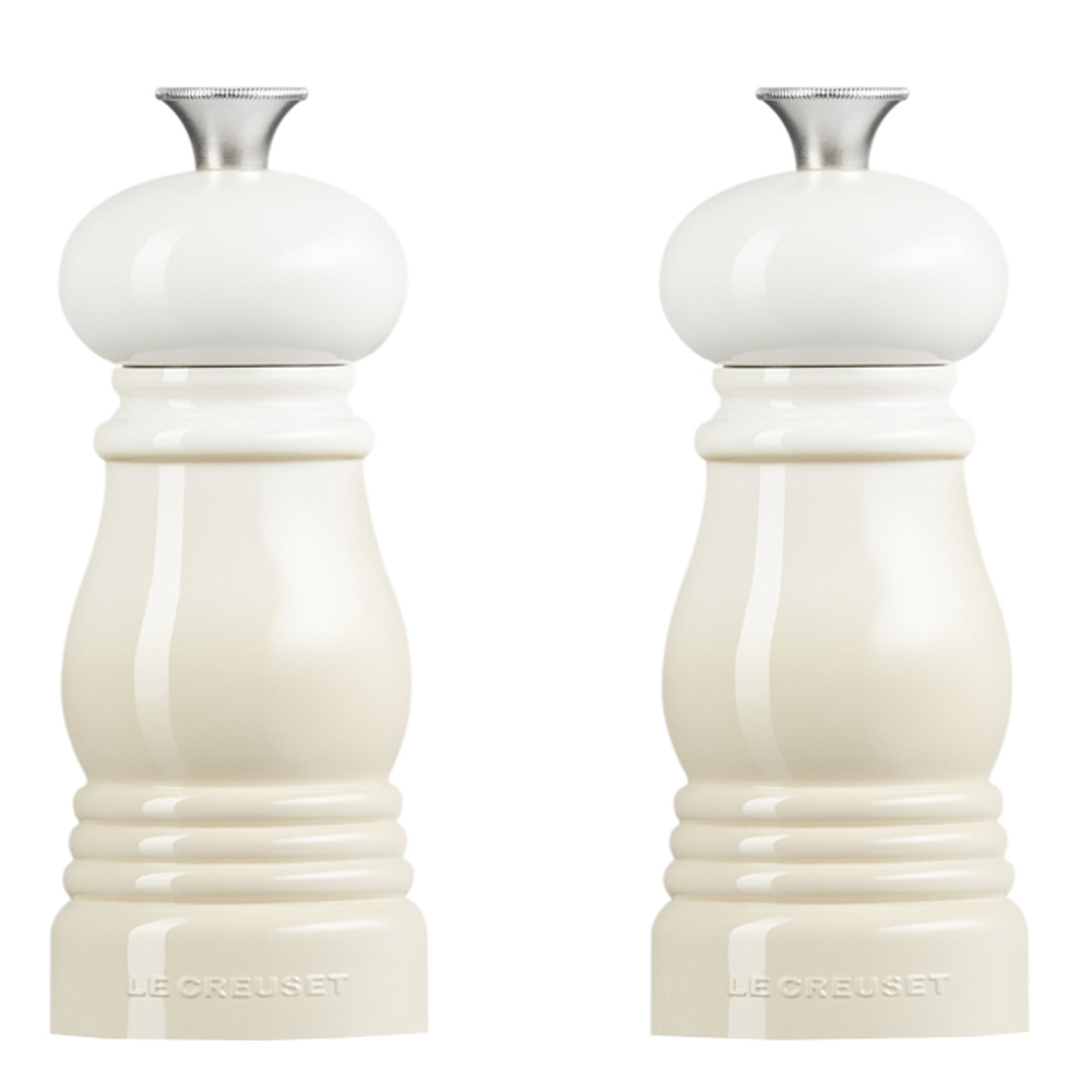 Le Creuset Salt- och pepparkvarnset 12 cm Meringue