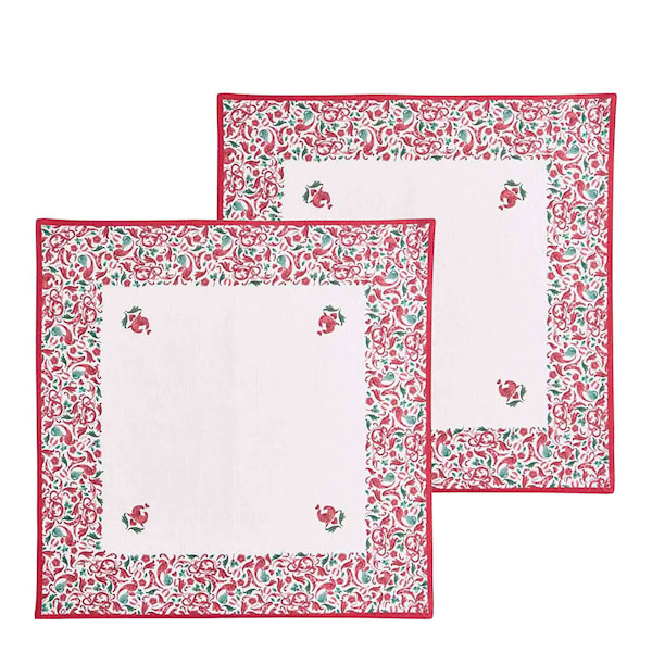 Christmas Tree Yuletide tygservett 2-pack