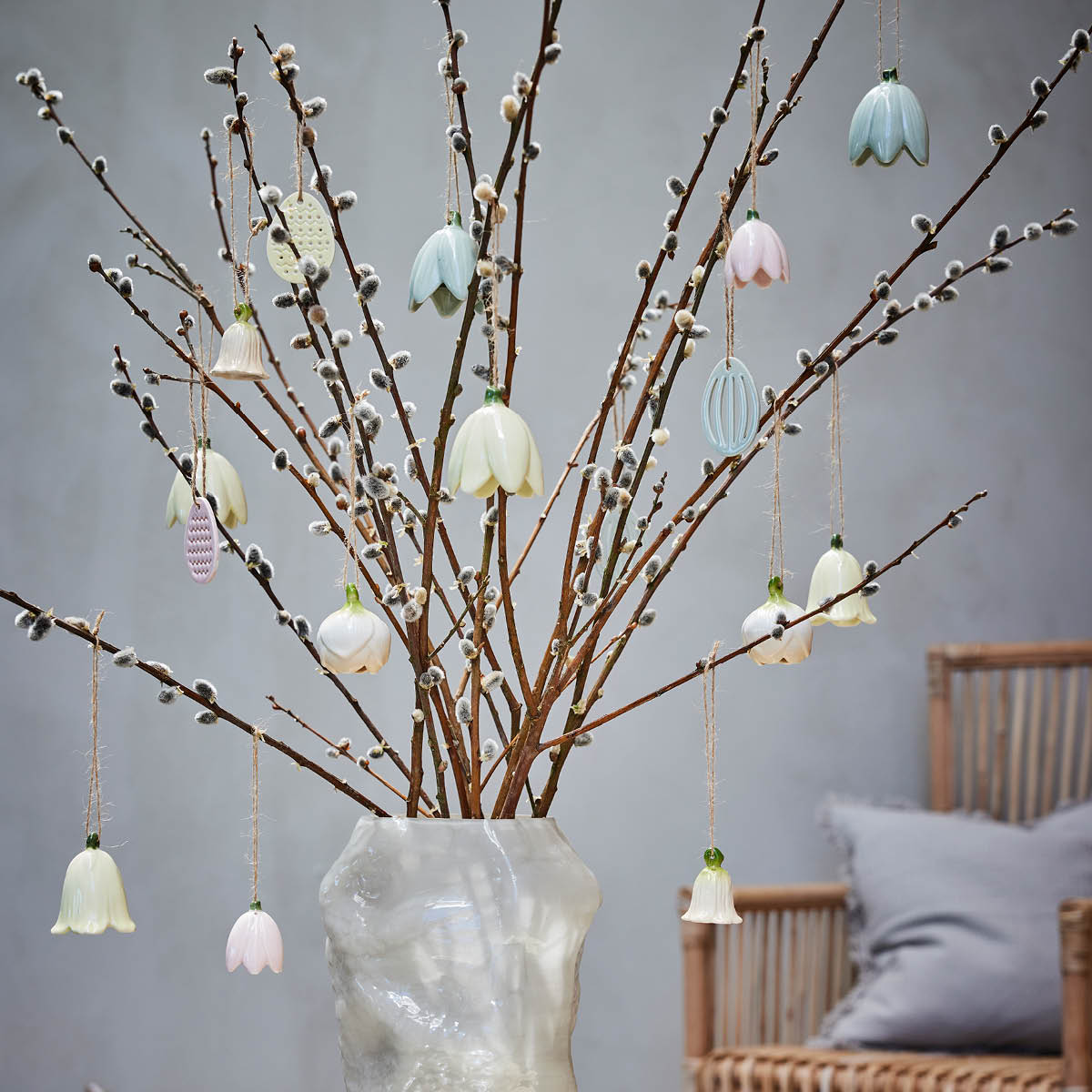 Lene Bjerre Dehlia Riippukoriste Pääsiäskukka 6,4 cm