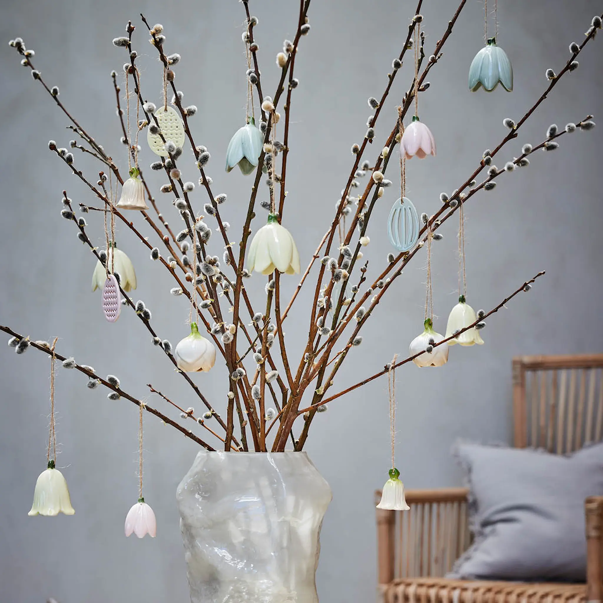 Lene Bjerre Dehlia Riippukoriste Pääsiäskukka 6,4 cm