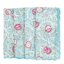 Apple servett scallop 50x50 4-pack turkos