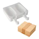 Classic glassformar + 50 glasspinnar + recept