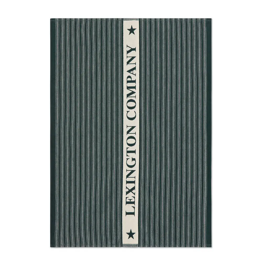 Frotté kjøkkenhåndkle 50x70 cm grønn/lysbeige