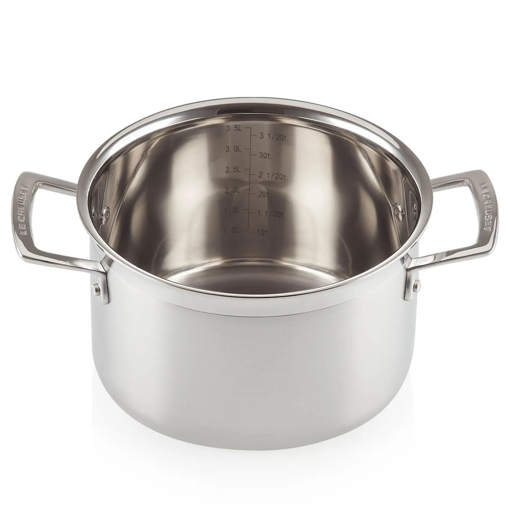 Le Creuset 3-Ply Gryta med lock 24 cm 6 L
