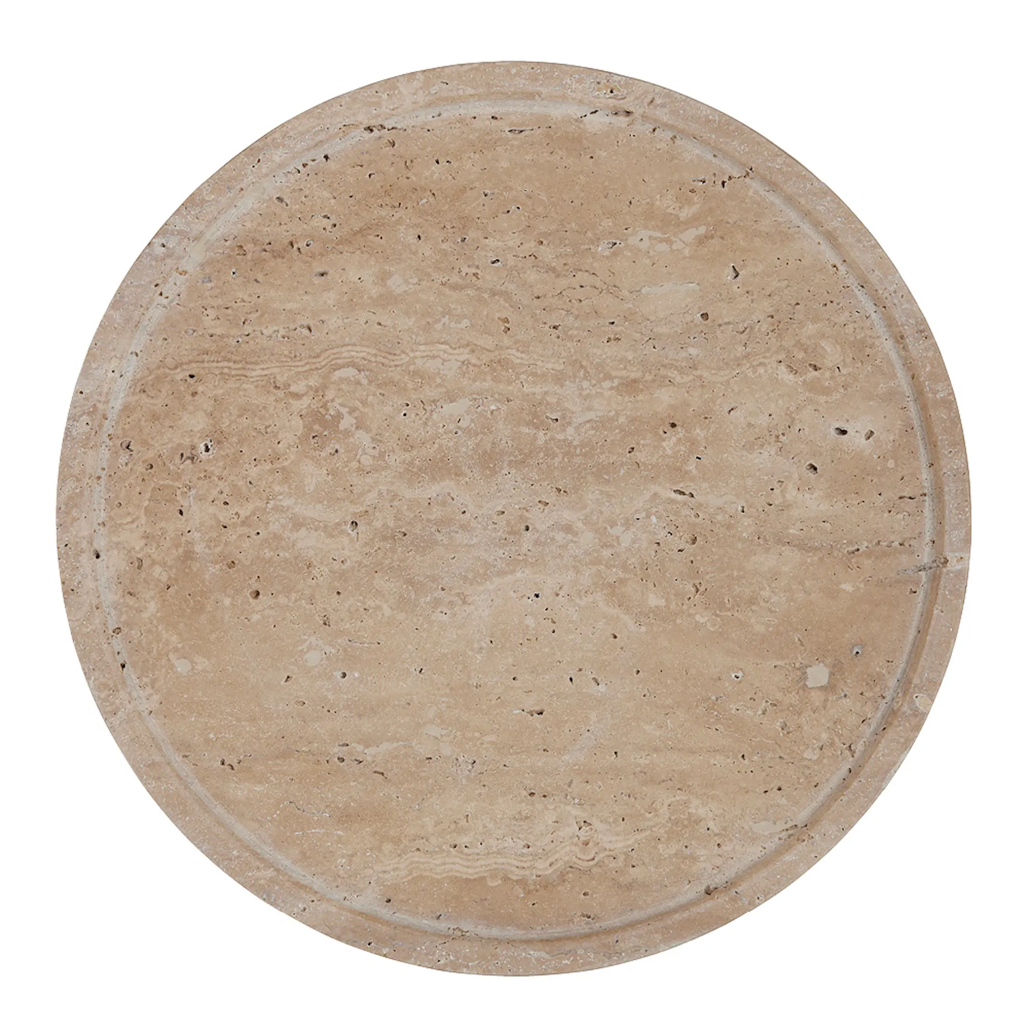 Lene Bjerre Travina bricka 25,5x1,5 cm sand