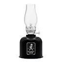 Oljelampa 20 cm Matt Svart