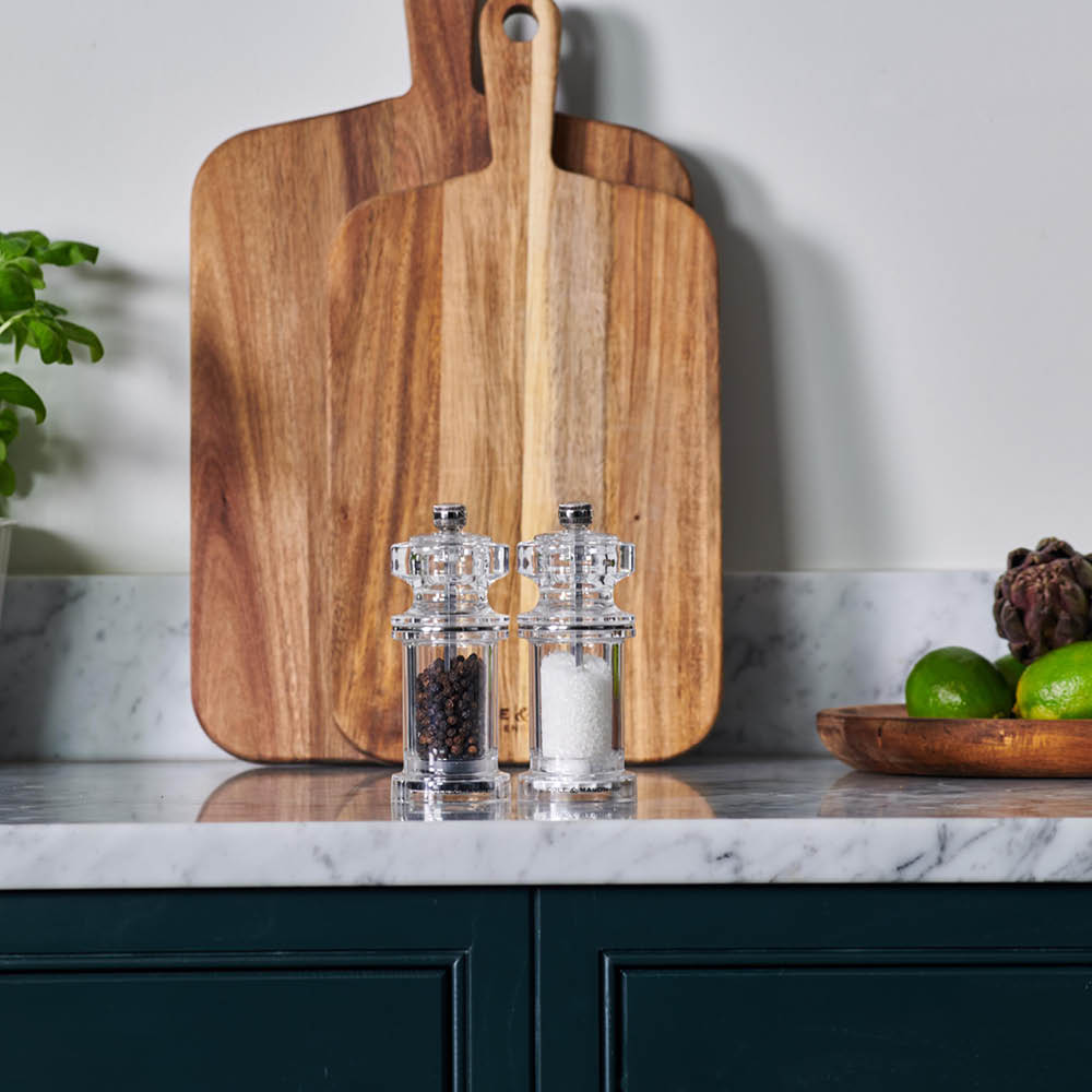 Cole & Mason Precision 605 Suola- ja Pippurimylly 14,5 cm Kirkas