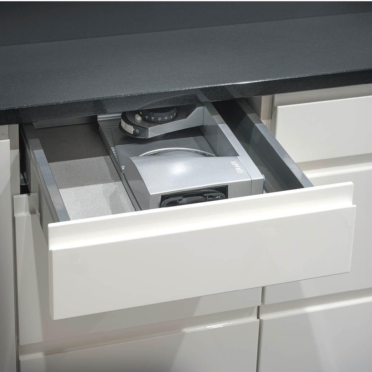 Graef Slicer Mytiny skärare hopfällbar GRMT1000EU silver